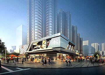曜和廣場(chǎng)建筑設計改造 曜和廣場(chǎng)建筑設計改造