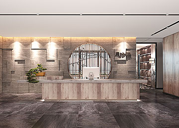 富力新天地辦公室裝修設(shè)計（恩珍源人參公司）