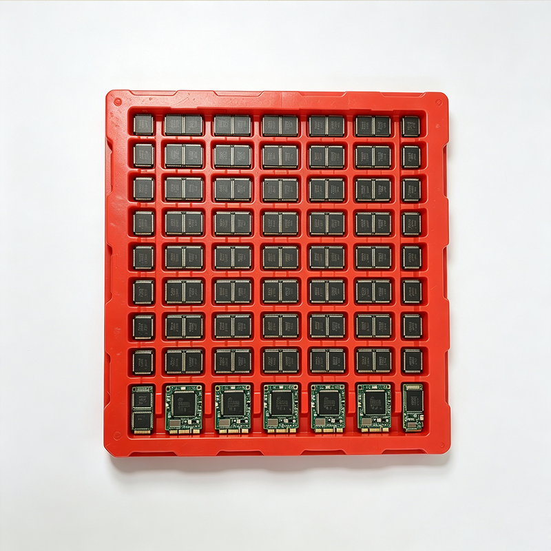  PCIe 總線控制器防靜電吸塑托盤(pán)